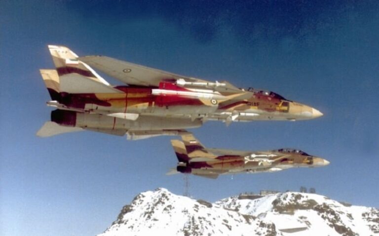 F-14 Tomcat carrying MIM 23 HAWK