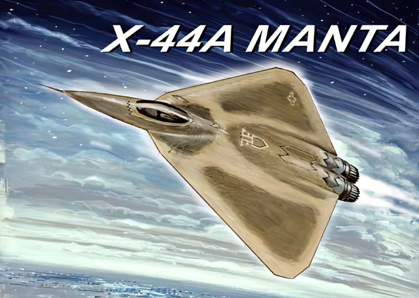 Lockheed X-44 MANTA: The Stealth Jet That Never Flew