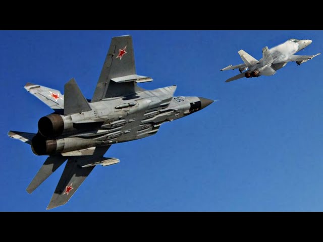 Iraqi MiG-25 Downs US F/A-18 in Gulf War