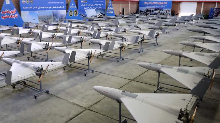 Iranian Drone Swarm
