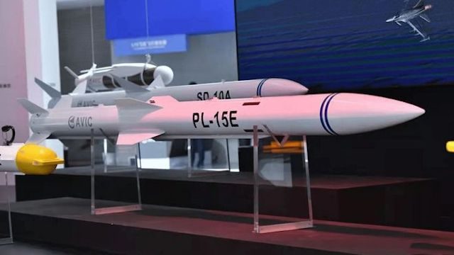China’s PL-15E Missile Unveils Folding Tail Tech