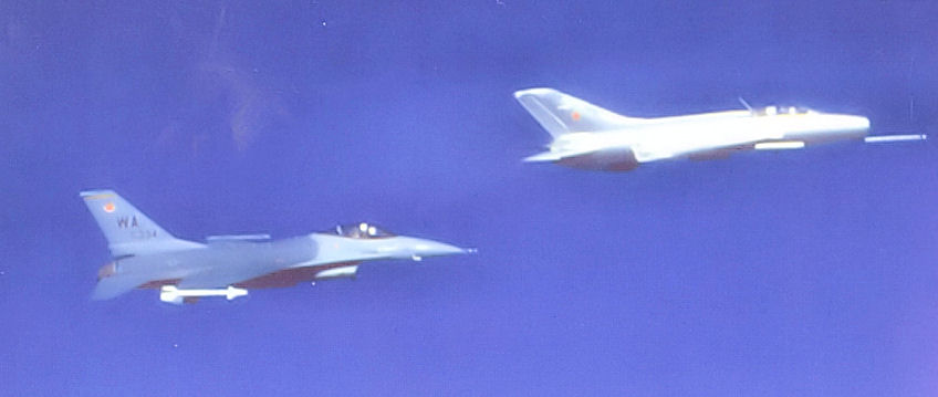 Fighter Weapons School F-16 and MiG-21 Constant_Peg