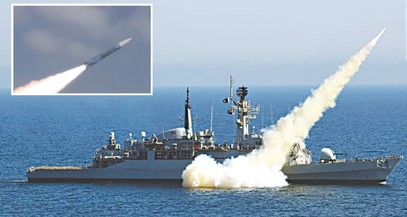 Pakistan Navy Tests Ship-Launched Ballistic Missile