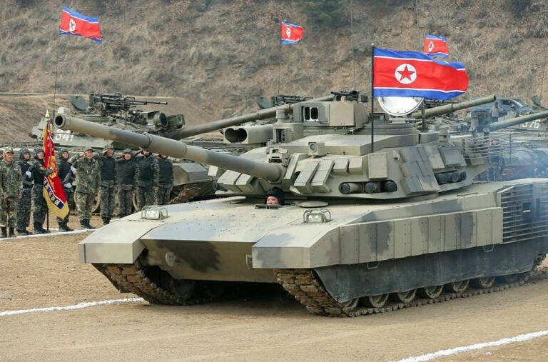 North Korea Unveils Cheonma-2 Tank Modelled on Russia’s T-14
