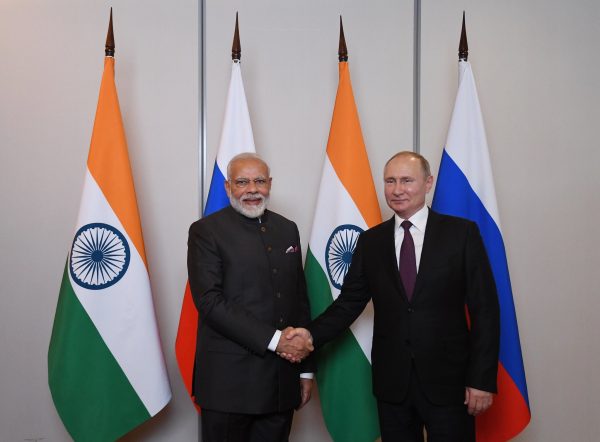India has raised Russian arms imports by 15%.