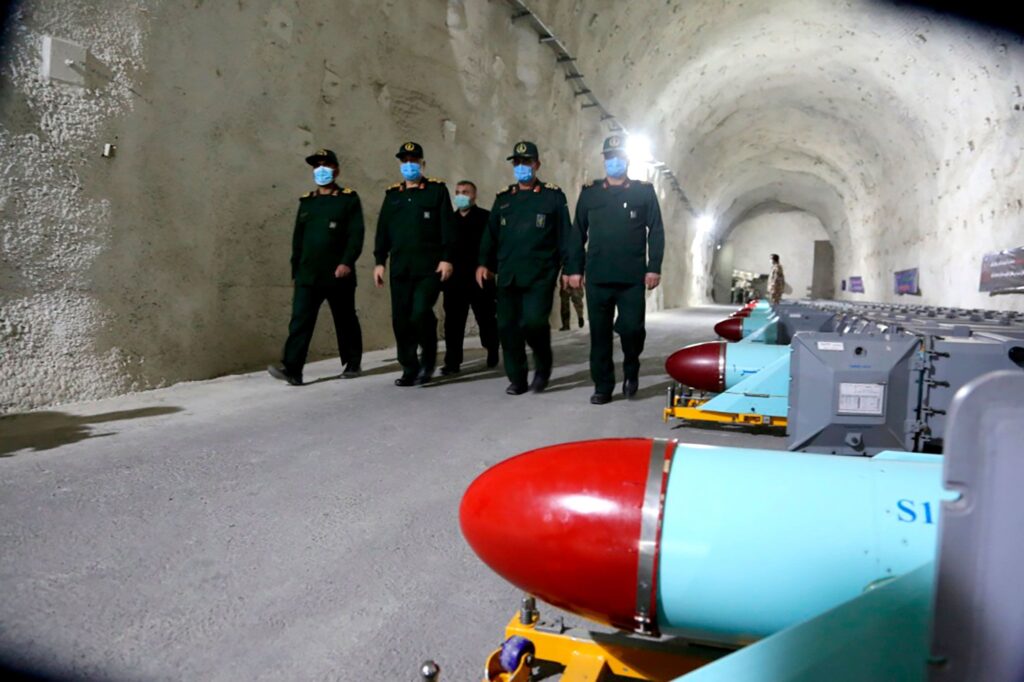 Iran Unveils 500m-Deep Missile Base in Gulf