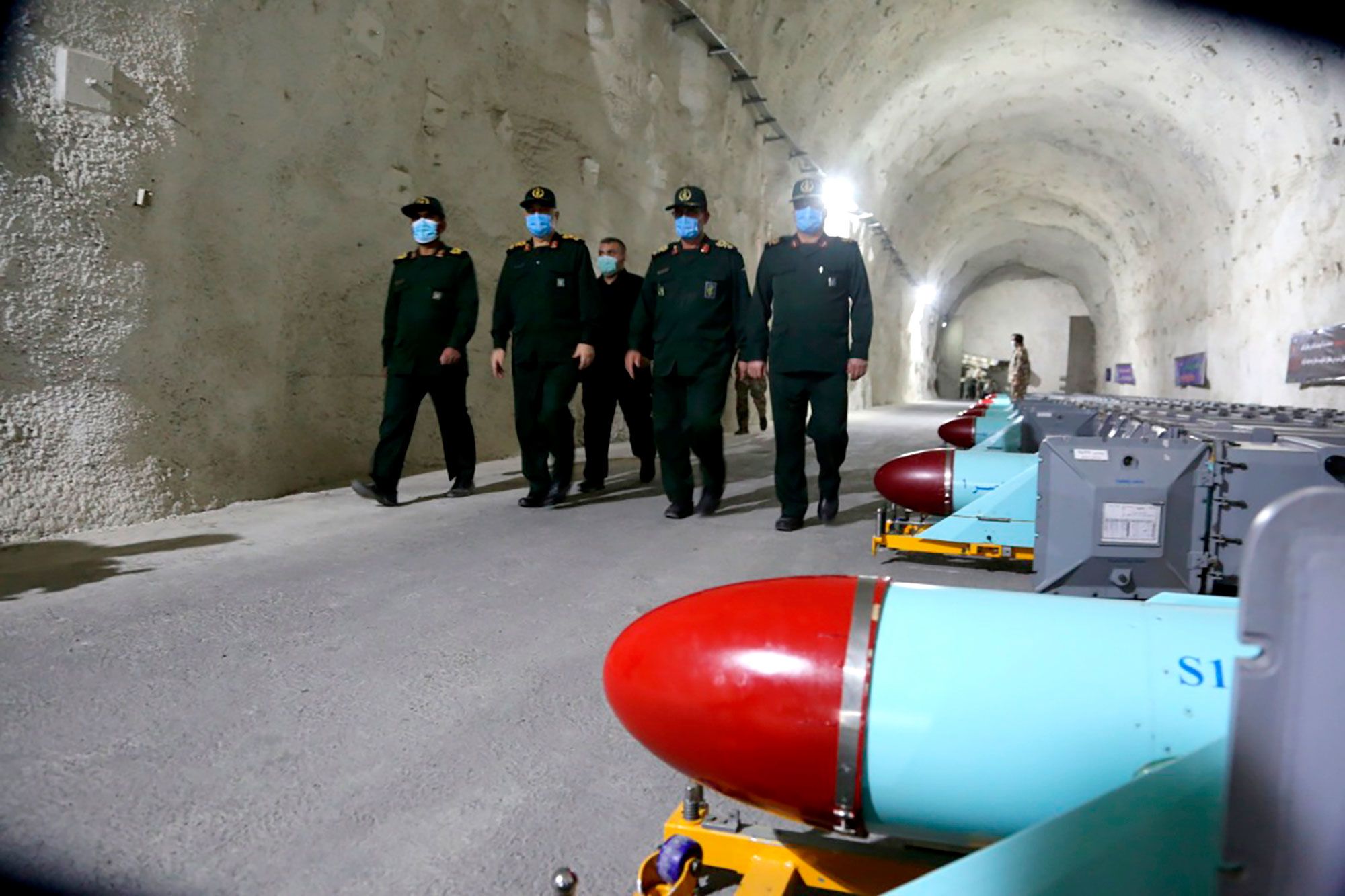 Iran Unveils 500m-Deep Missile Base in Gulf