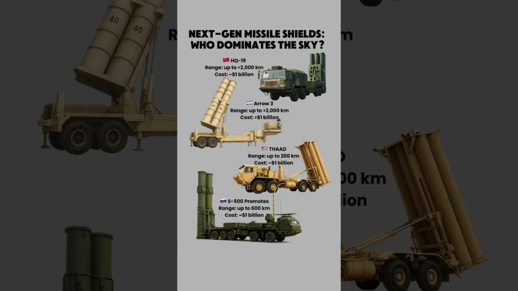 HQ-19 vs THAAD vs S-400