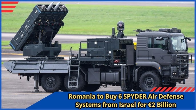 Israeli Spyder Air-Defense Systems