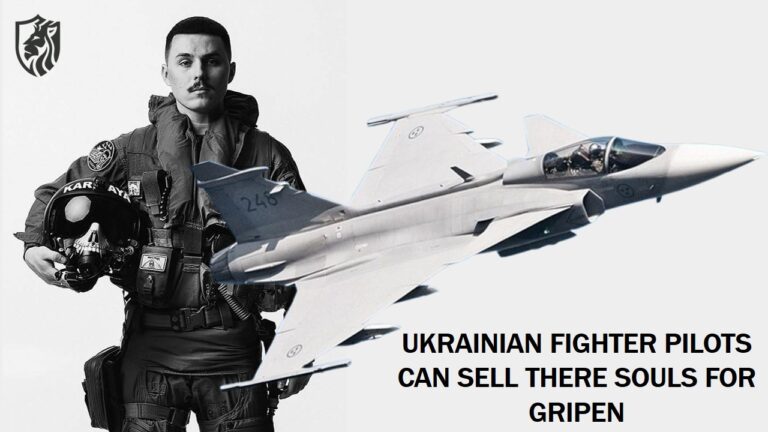 Ukrainian fighter pilots can sell there souls for Gripen