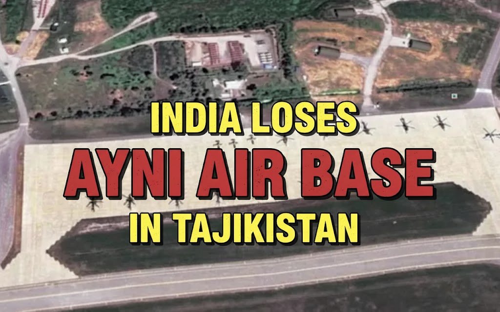 India quits Tajikistan’s Ayni airbase
