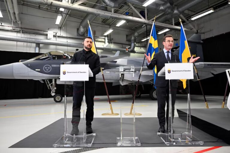 Ukraine Gripen Fighter Order — LOI Signals Airpower Shift