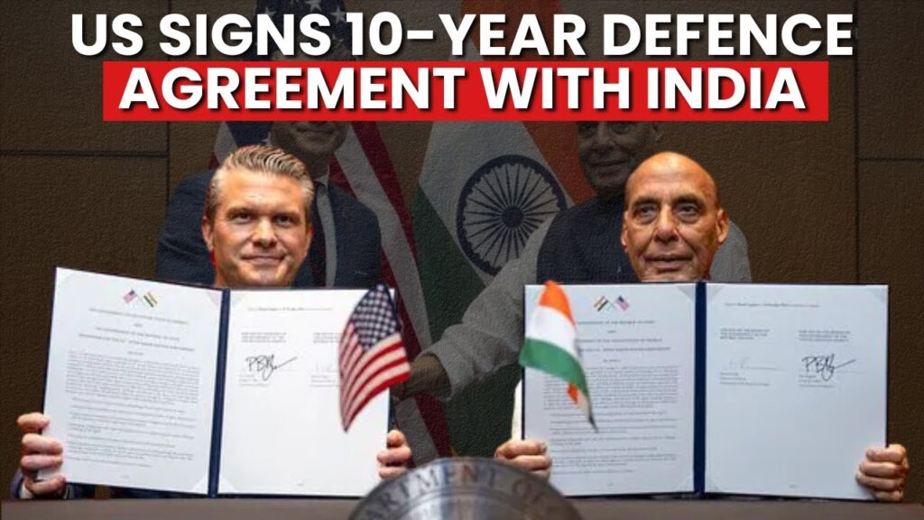 India–US Ten-Year Defence Pact — Indo-Pacific Gains