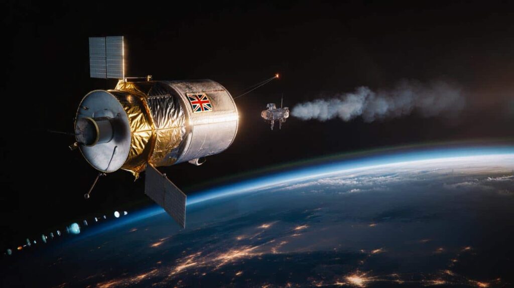 British Skynet-1A Orbit Shift