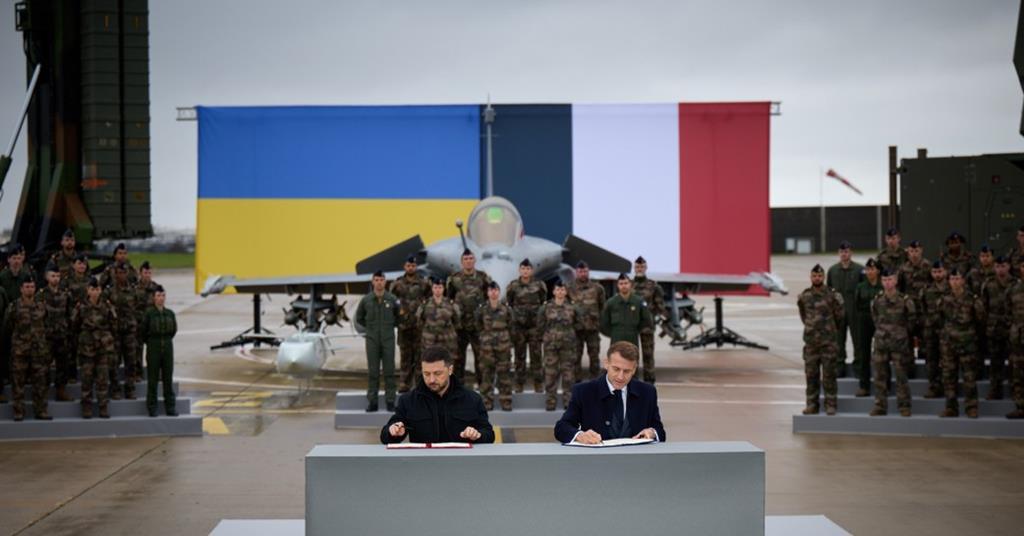 Ukraine signs deal to induct 100 French Rafale fighters