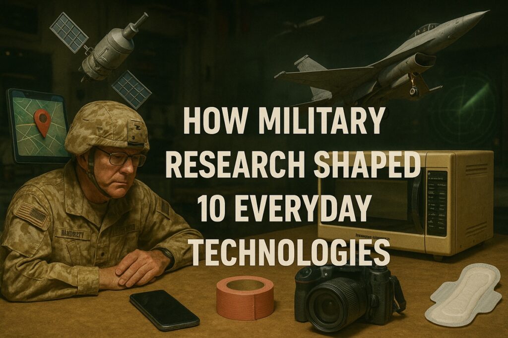 How Military Research Shaped 10 Everyday Technologies