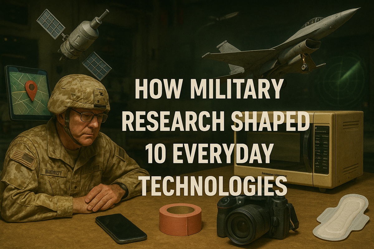 How Military Research Shaped 10 Everyday Technologies