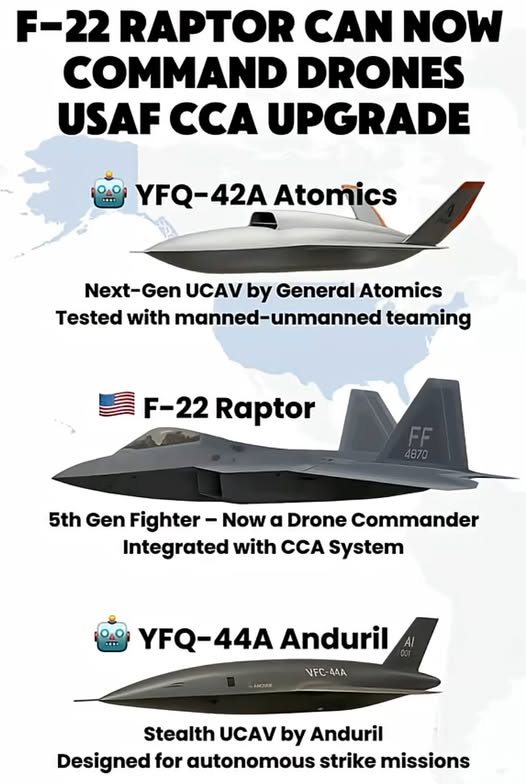 F-22 Drone Wingman Test — MQ-20 Cockpit Control