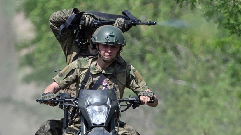 Russia’s Motorcycle Tactics in Ukraine