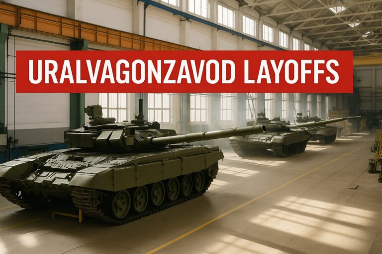 Uralvagonzavod Layoffs — Strain in Russia’s War Economy
