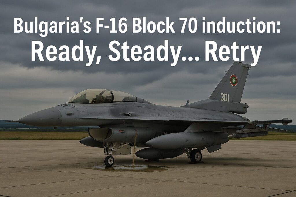 Bulgaria’s F-16 Block 70