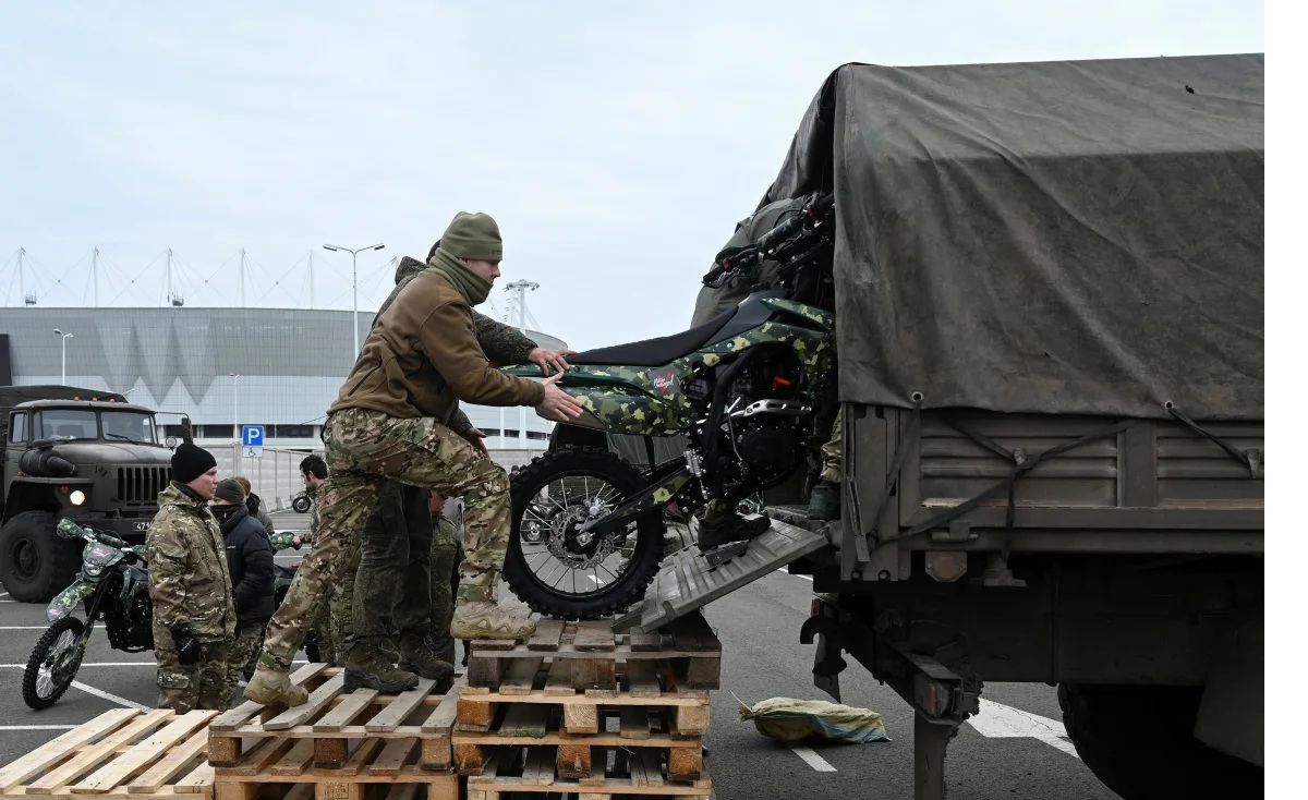 Russia’s Motorcycle Tactics in Ukraine