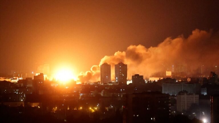 Azerbaijani Embassy Hit as Russia Targets Kyiv