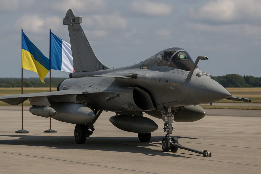 Ukraine signs deal to induct 100 French Rafale fighters