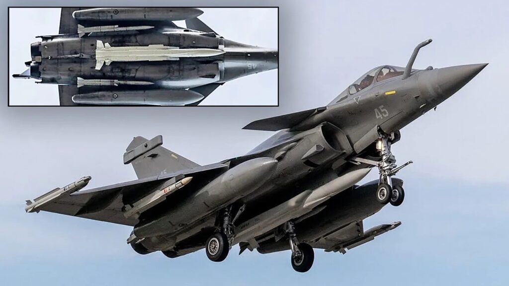 Rafale-fired ASMPA-R missile