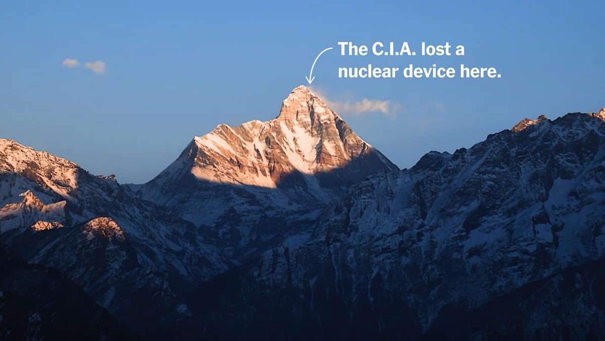 CIA Nuclear Device in Himalayas — Nanda Devi Mystery