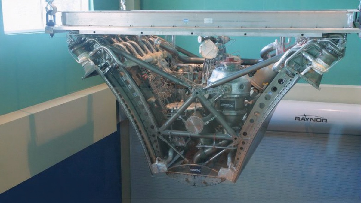 XRS-2200 Linear Aerospike engine at the Infinity Science Center in Mississippi