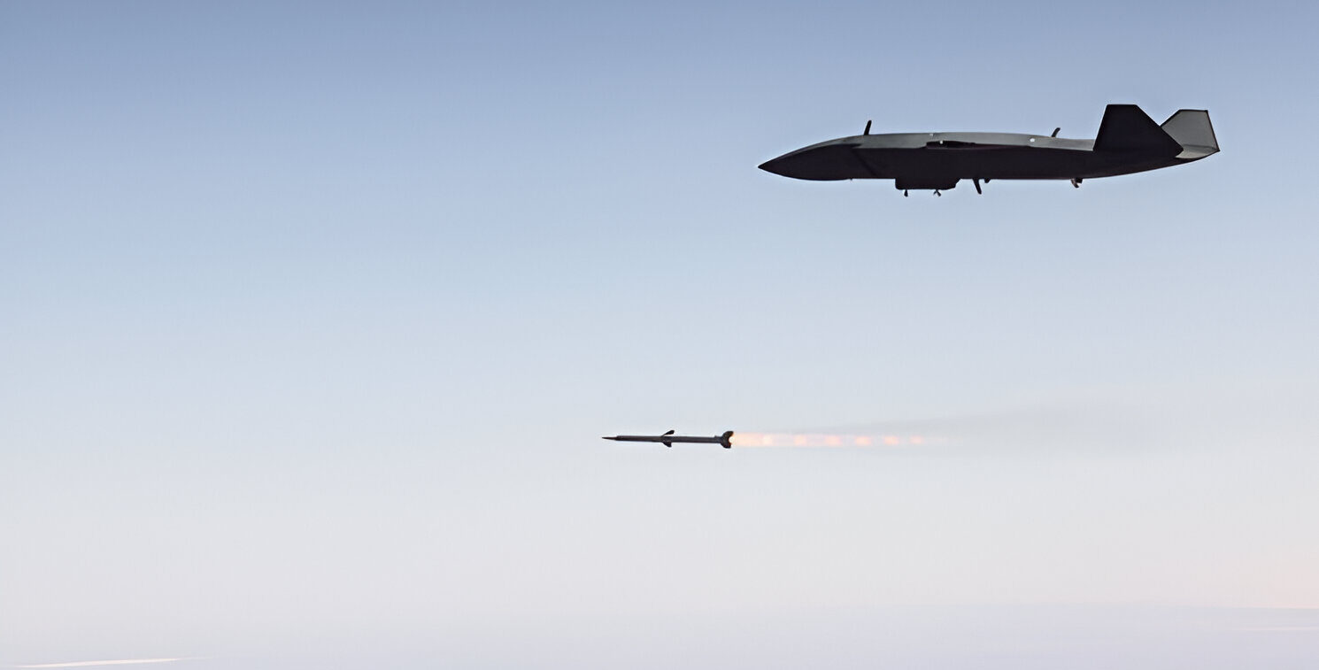 MQ-28 Ghost Bat AMRAAM Test — 2nd after Kizilelma