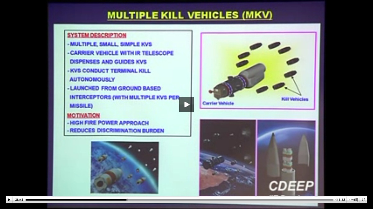 Multiple Kill Vehicle — One Launch, Many Intercepts