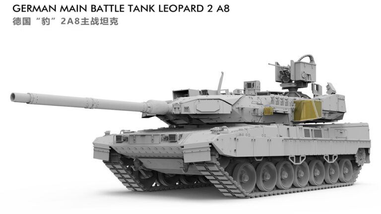 Leopard 2A8 2025 — Trophy APS and Digital Backbone