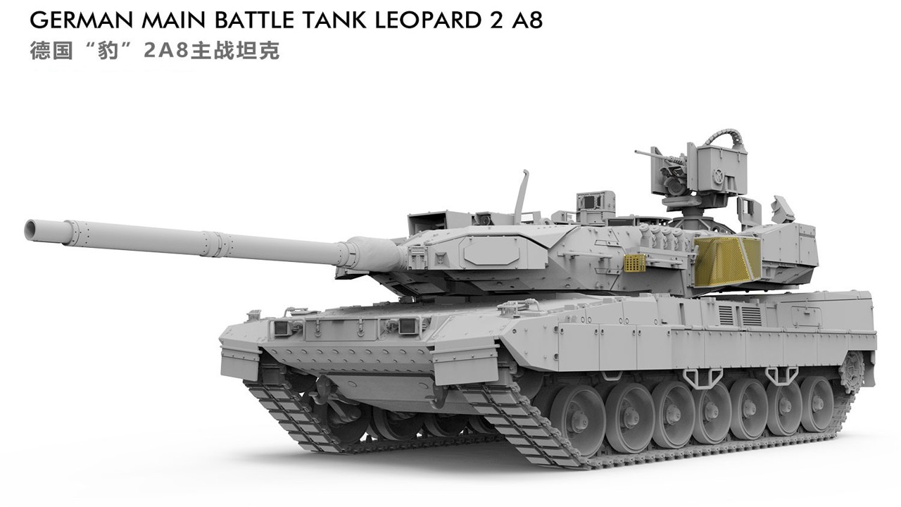 Leopard 2A8 2025 — Trophy APS and Digital Backbone