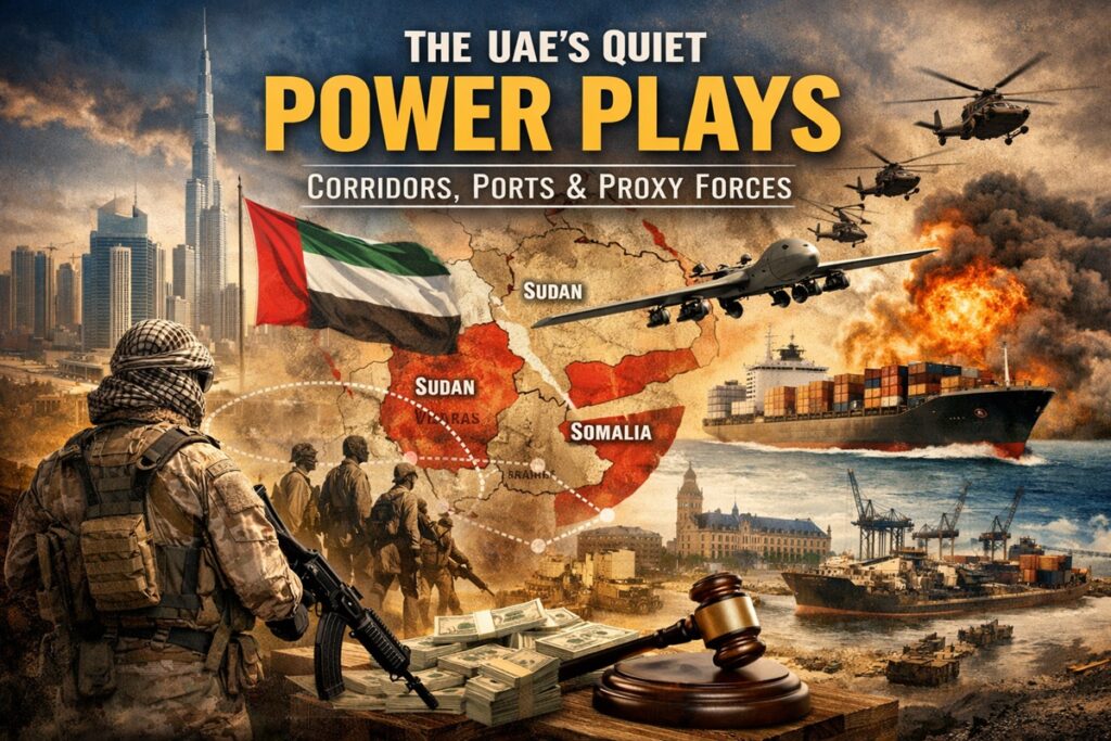 UAE Regional Playbook 2025 — Ports, Proxies, Power