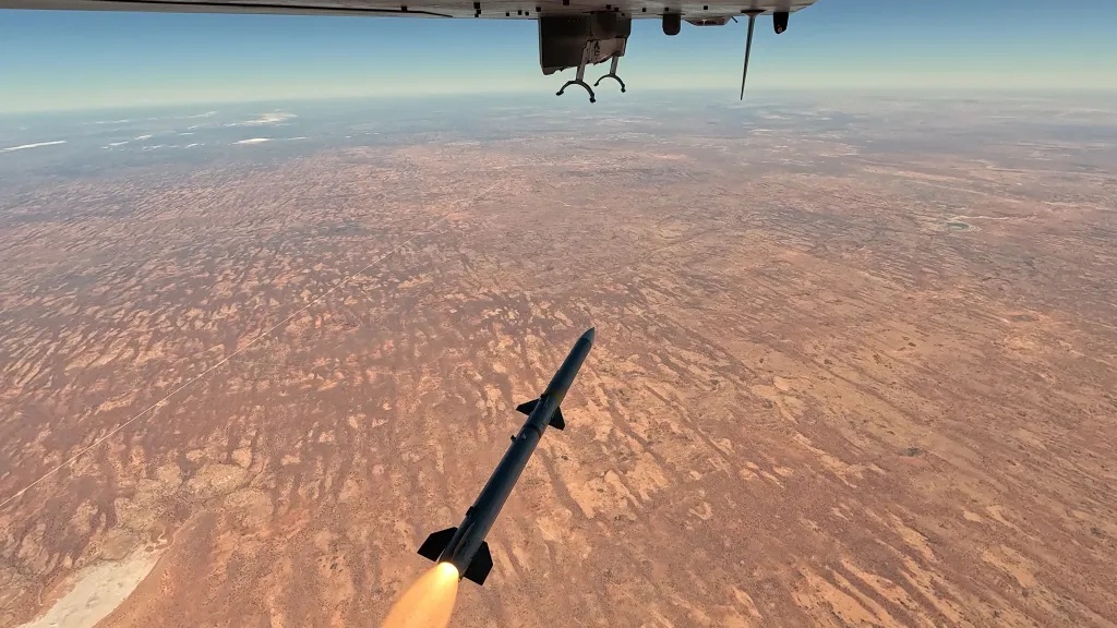 MQ-28 Ghost Bat AMRAAM Test — 2nd after Kizilelma