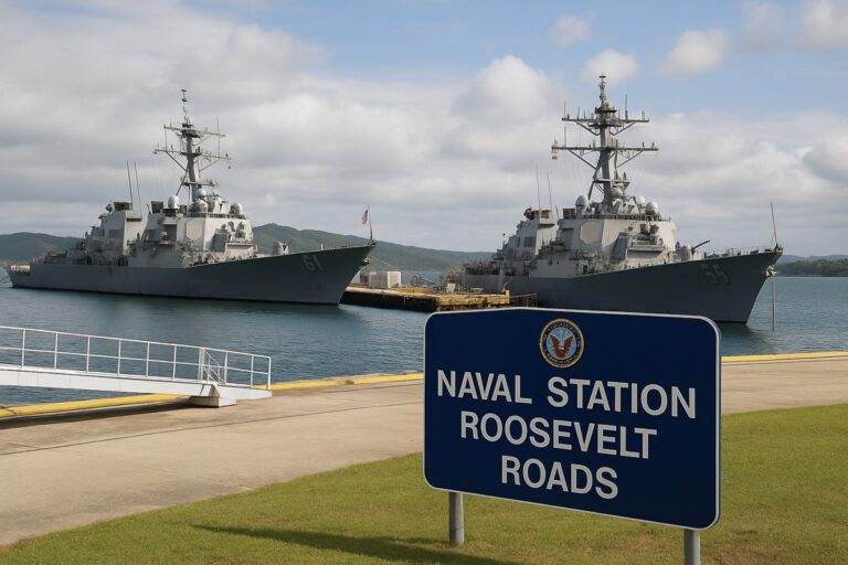 U.S. Reopens Puerto Rico Naval Base — Signal to Venezuela