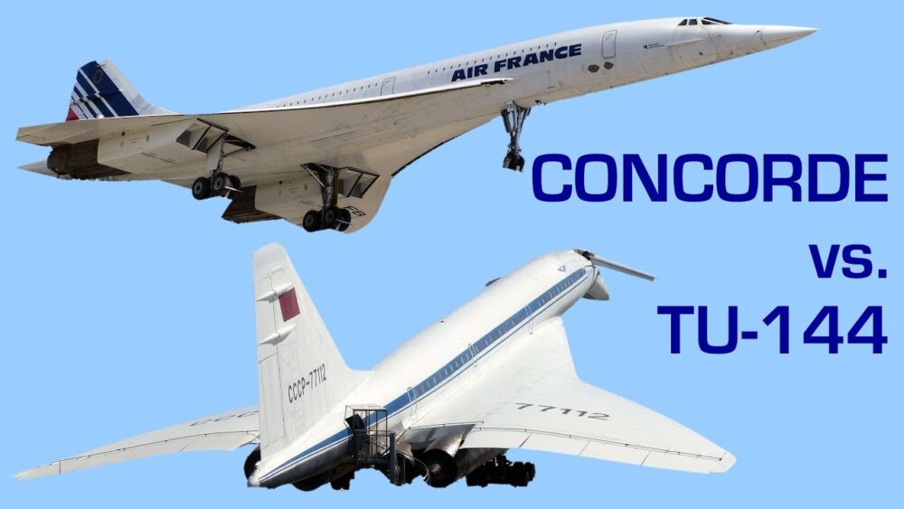 Concorde vs Tu-144 — Cold War Rival Supersonic Icons