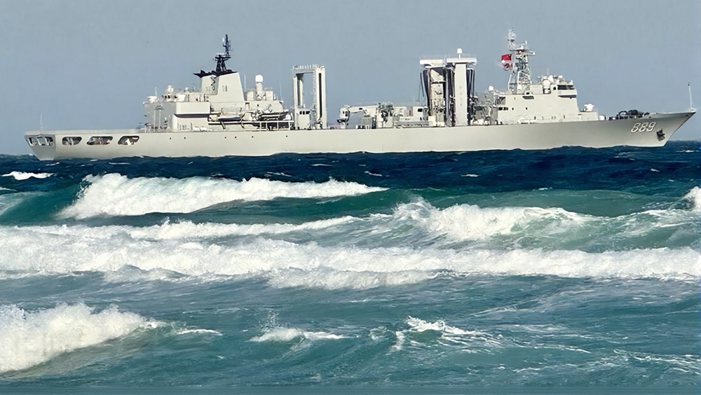 A Chinese Navy Ship in South African Waters