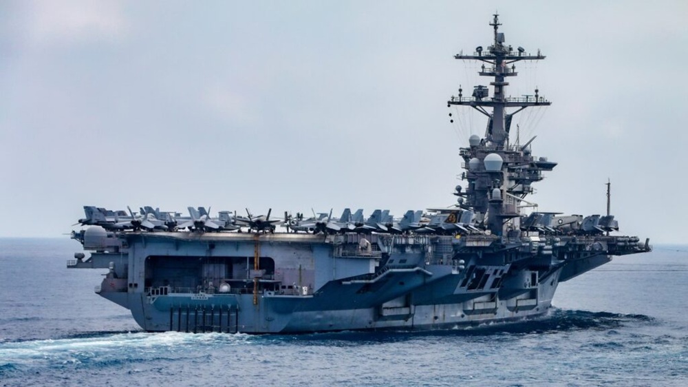 SOUTH CHINA SEA (Feb. 2, 2025) The Nimitz-class aircraft carrier USS Carl Vinson (CVN 70)