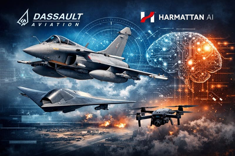 Dassault Aviation invests in Harmattan AI — Rafale F5 AI