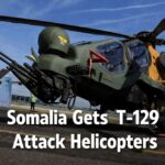 Somalia inducts Turkish T-129 Attack Helicopters