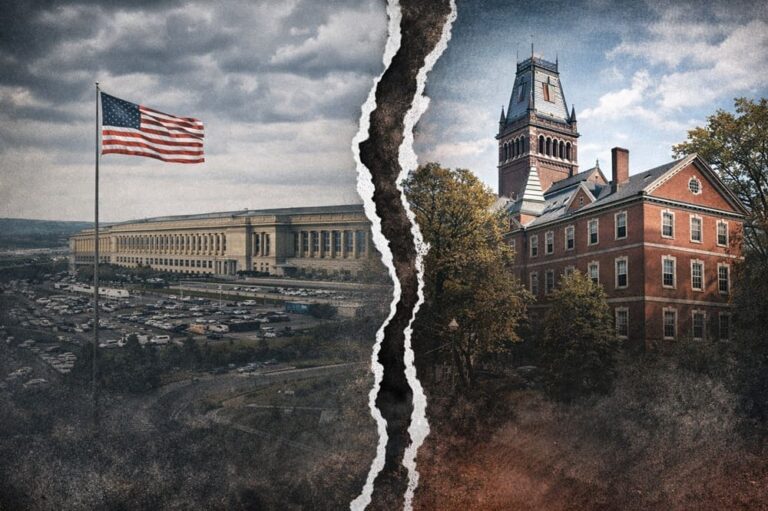 Pentagon Cuts Ties With Harvard University