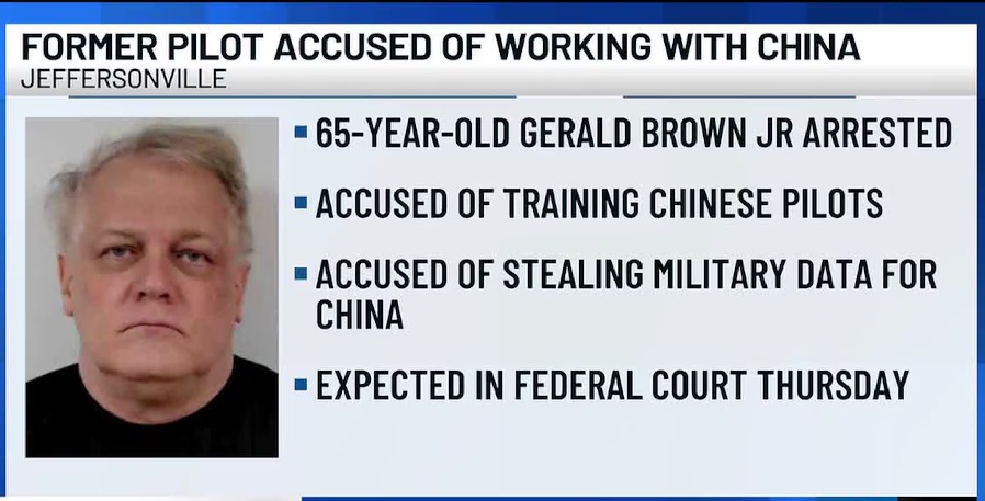 Retired USAF Pilot Arrested for Training China’s PLAAF