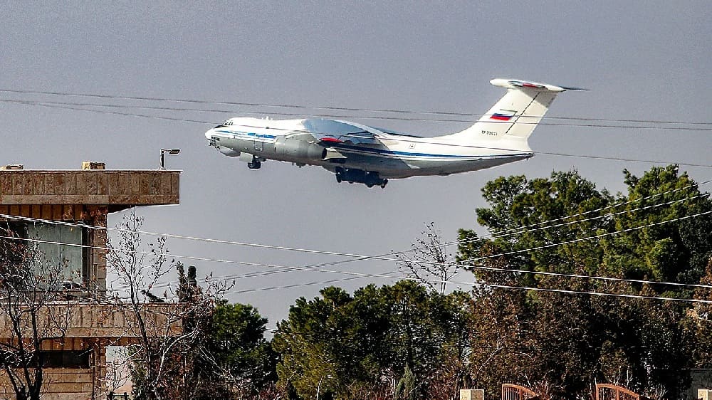 Russian cargo plane arrives in Cuba