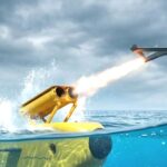 Lockheed Lamprey Underwater Ship-Latch Drone