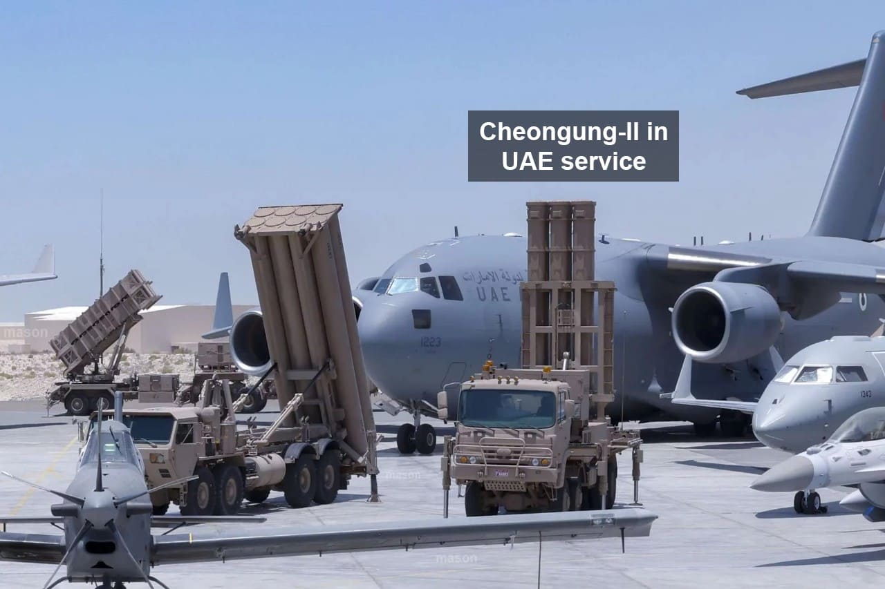 Cheongung-II Missile Defense Debut in UAE