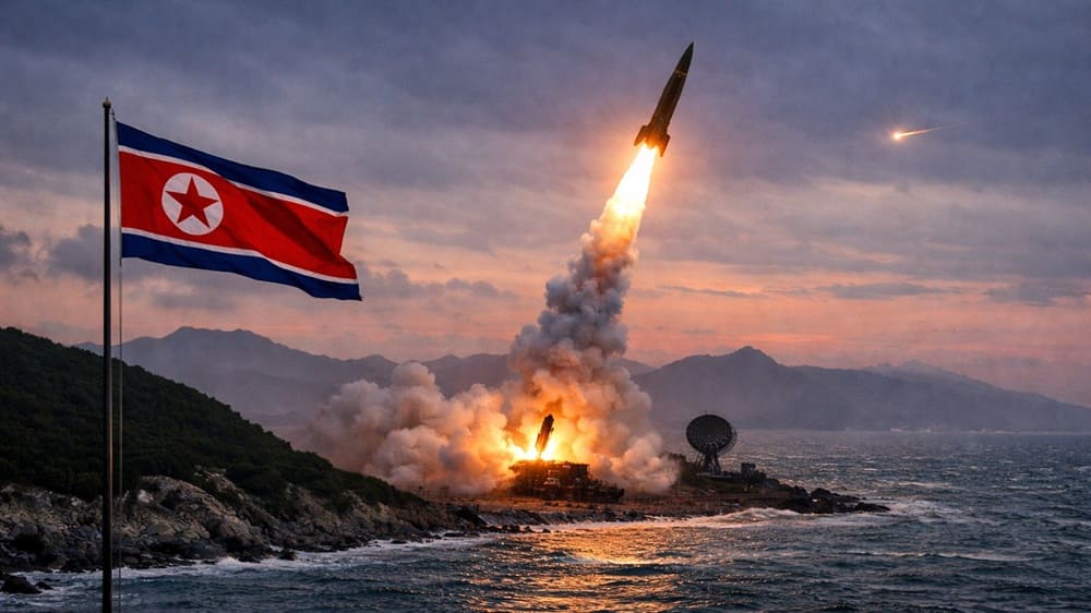 North Korea Fires 10 Ballistic Missiles toward the Sea of Japan