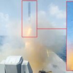 Black Tomahawk Cruise Missile during Epic Fury